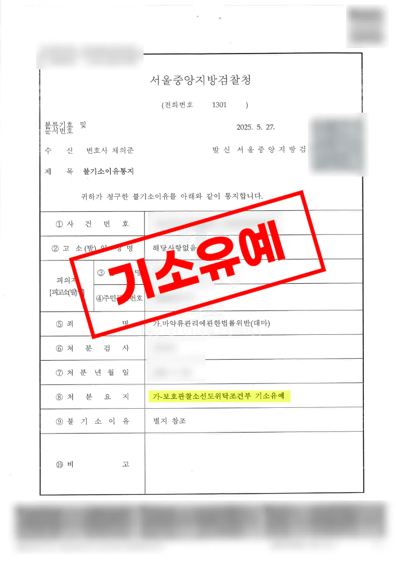 해외에서 섭취한 젤리가 대마였다면? 자수 후 교육조건부 기소유예로 마무리된 사례